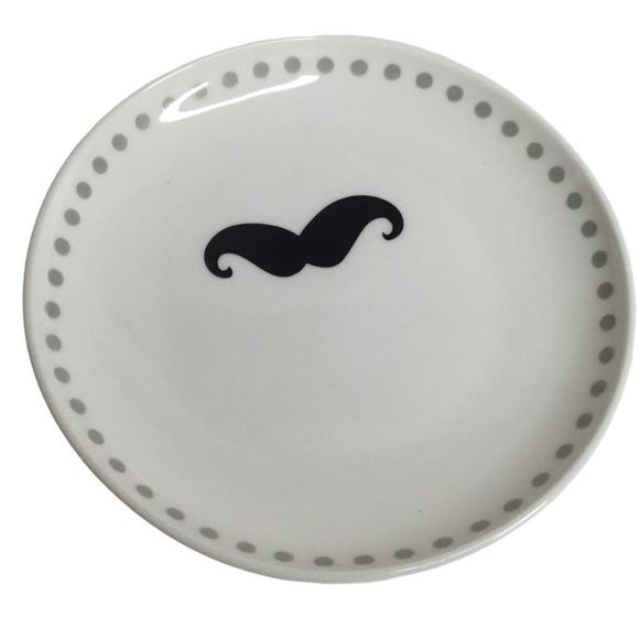 OlegCassini He & She Porcelain Set Of 2 Appetizer Serving 5” Plates Gift Set NIB - Picture 4 of 10